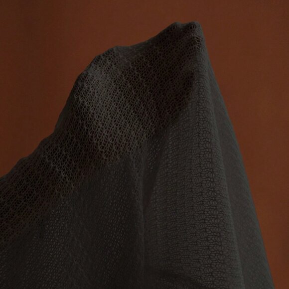 Black Casual Women's Metal Decor Cut Out Cover Up Dress - Picture 7 of 7